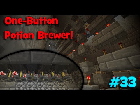 Insane Automatic Potion Brewer in Minecraft!