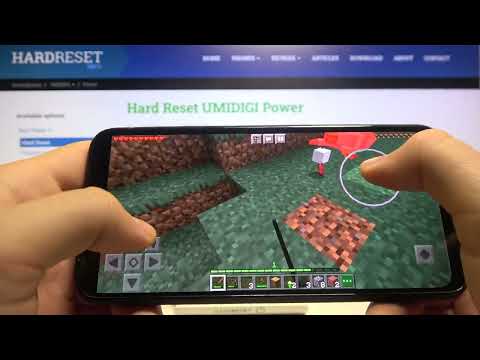 Minecraft gameplay on UMIDIGI Power - Performance Checkup & Game Settings