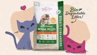 How Trouble and Trix Natural Tofu Cat Litter Works