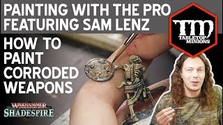 How to Paint Corroded Weapons - Painting With the Pro