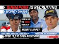 Work In Singapore as a Security Guard With Free Visa Sponsorships and Earn between $36,000+ Yearly