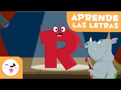 Aprende la letra R con el rap del rino Rufino - El abecedario