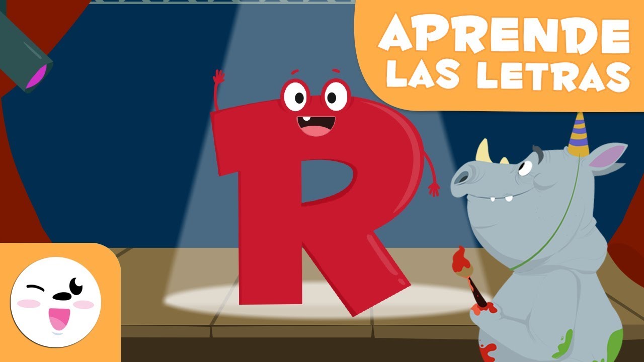 Aprende la letra R con el rap del rino Rufino - El abecedario