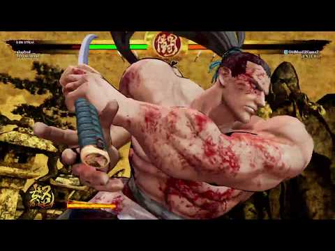 SAMURAI SHODOWN: Online HAOHMARU vs GENJURO. Underdog Fights Part 1. Yellow belt vs Master.