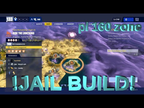 how to beat any ride the lightning fortnite save the world jail build