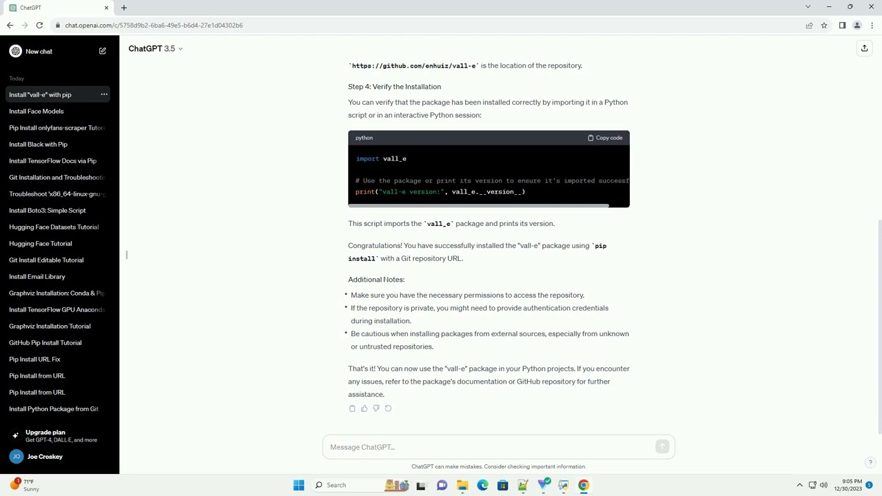 pip install git https github com enhuiz vall e