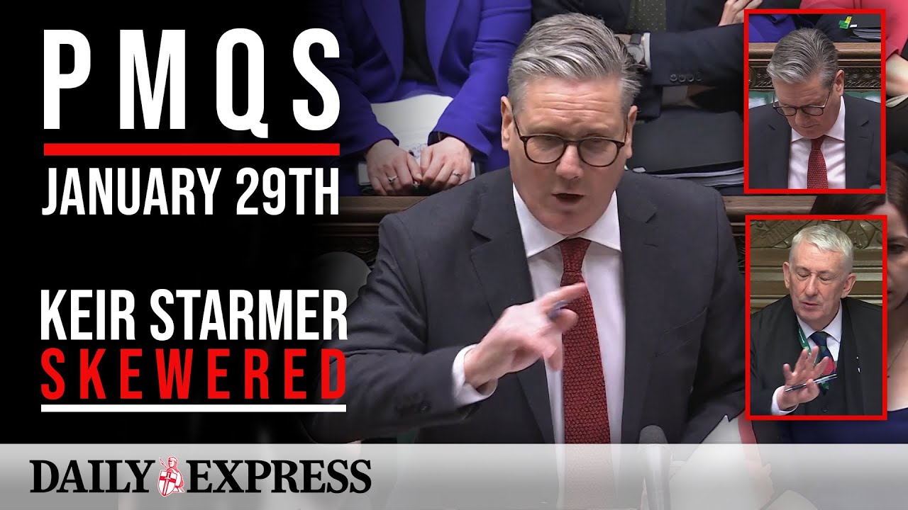 PMQs IN FULL: Starmer faces fiery grilling in heated Prime Minister's Questions