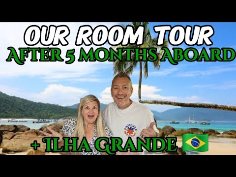 Thumbnail for Our Ocean View Cabin Tour | Ilha Grande, Brazil | Villa Vie Residences | World Cruise | Ep 87