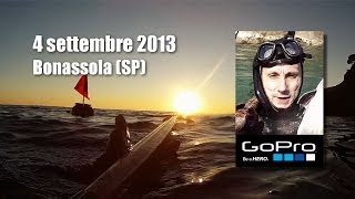 preview picture of video 'Pesca Sub - Liguria, Bonassola: saraghi al tramonto - Spearfishing, Chasse sous-marine'