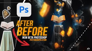 "Magic Book" Cinematic Photo Manipulation Speed Art | Photoshop Beta Tutorial