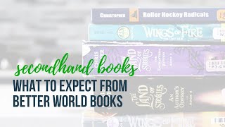 What To Expect From Better World Books