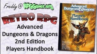 Retro RPG: Advanced Dungeons & Dragons 2nd Edition Players Handbook