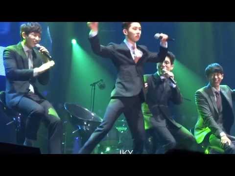 131208 2AM dancing & singing to EXO's Growl