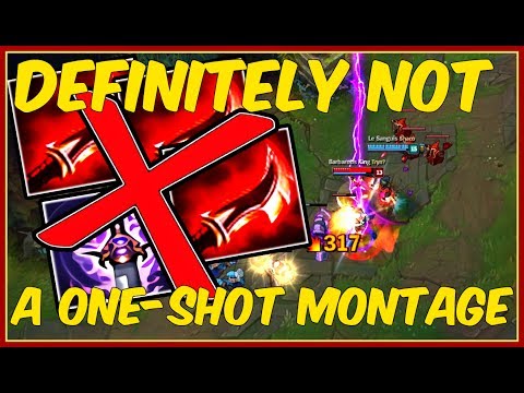 DEFINITELY NOT A ONE-SHOT MONTAGE! | Sanguis Shaco Highlights