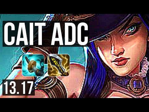 CAITLYN & Milio vs KAI'SA & Thresh (ADC) | 7/0/6, 65% winrate, Godlike | KR Master | 13.17