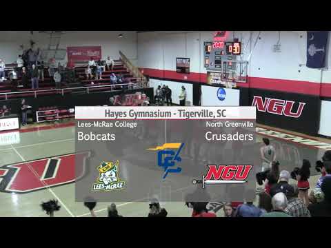 North Greenville vs. Lees-McRae - NGU Men's Basketball 2019-20