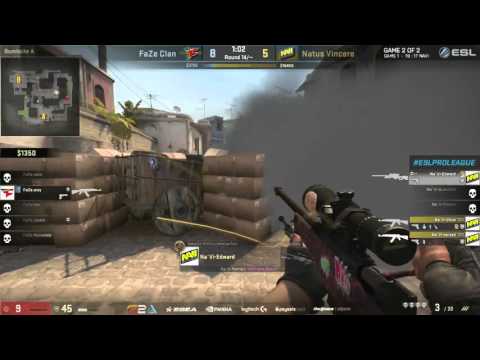 Edward ACE denied by aizy - Natus Vincere vs. FaZe CS:GO ESL Pro League