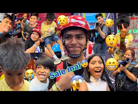 LLEVE A MI FAMILIA A UNOS JUEGOS EXTREMOS!!! *casi morimos😨*- Hardytineo