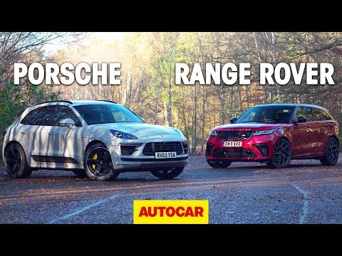 Porsche Macan Turbo v Range Rover Velar SVAutobiography | the best fast SUV | Autocar