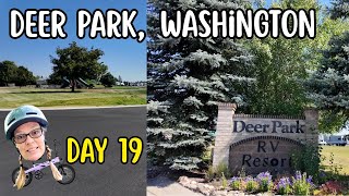 DAY 19 Ebike for Charity DAILY RV LIVING VLOG ♥ St. Jude Fundraiser! Deer Park WA