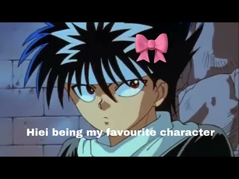 Hiei being my favourite character for nearly five minutes (yu yu hakusho)