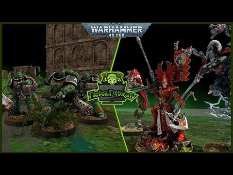 Flames and Phoenixes! | Salamanders vs. Aeldari | Away Games Leage R2 | Warhammer 40k Batrep
