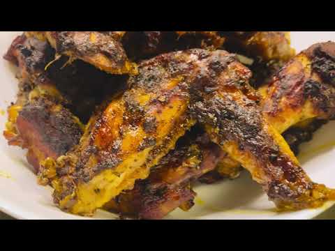 How to Make Jamaican Jerk  Chicken Wings II using @Grace jerk Seasoning.  3 steps!