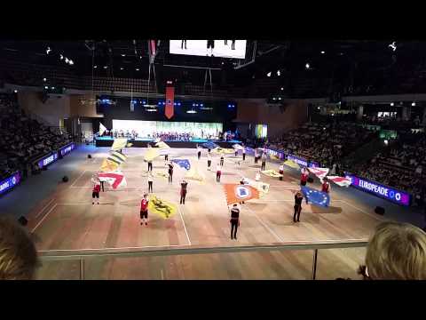 Closing ceremony of the 52. Europeade in Helsingborg Part 2/9 Flag Dance