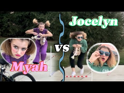 MYAH vs JOCELYN | Hobby horse SKIT