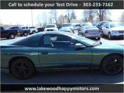 1997 Pontiac Firebird Used Cars Lakewood CO