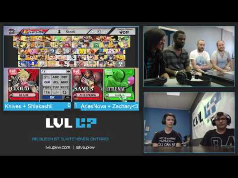 Kitchener-Waterloo Smash for Wii U Doubles - August 6, 2016