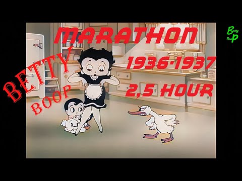 Betty Boop MARATHON 😻 | (Betty Boop Cartoon) | 1936-1937 | 2,5 HOUR Marathon