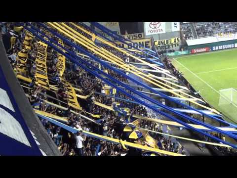 "Boca Zamora Lib12 / A todas partes voy con vos" Barra: La 12 • Club: Boca Juniors