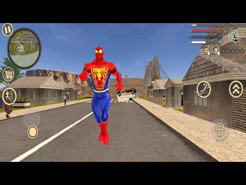 Flying Spider Hero - Super Rope Vice Town Crime Simulator