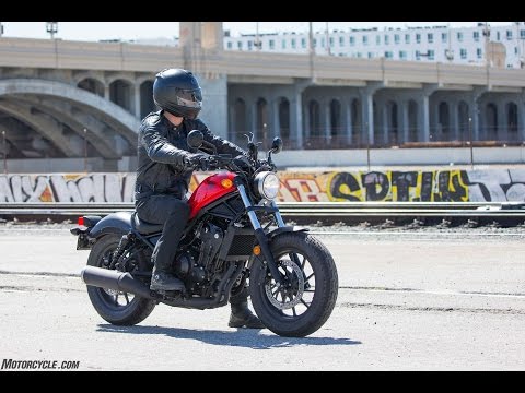 Testbericht zur Honda Rebel 500 2017 | 4K