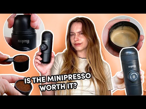 I Tried This Viral Mini Espresso Maker (Wacaco Minipresso GR Review) | Testing TikTok