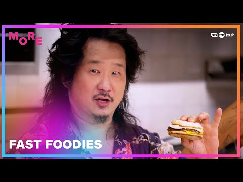 Bobby Lee Taste Tests Sausage Egg McMuffin (Clip) | Fast Foodies | MORE