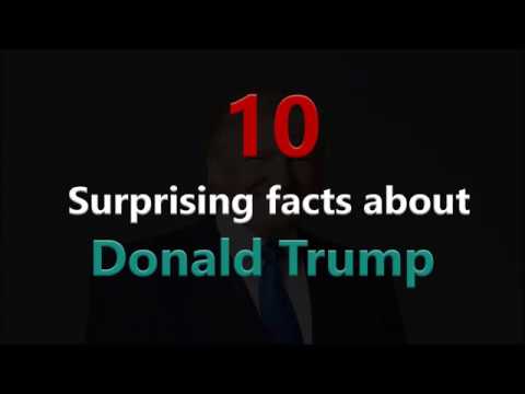 10 surprising facts about Donald Trump