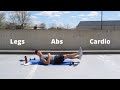 30-Minute Home Workout | Abs, Legs, Cardio