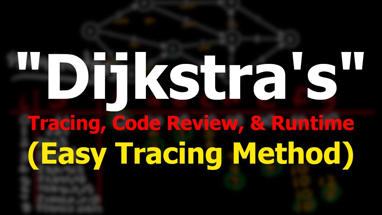 Dijkstra's Algorithm (Full-Walkthrough)