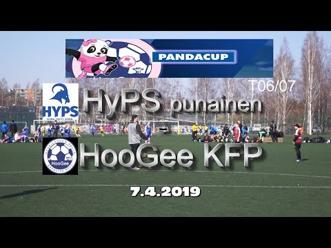 PANDA CUP 2019 HyPS T0607 punainen vs HooGee KFP