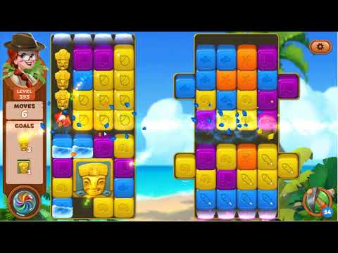 Lost Island Blast Adventure Level 393 - No Boosters