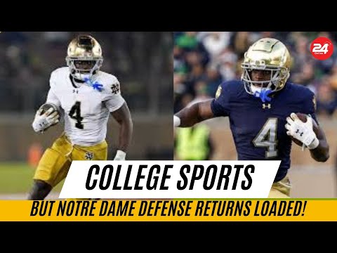 Jeremiyah Love GONE! But Notre Dame Defense Returns LOADED!