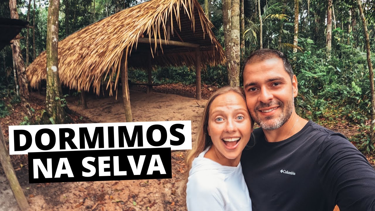 DORMIMOS NO MEIO DA FLORESTA AMAZÔNICA