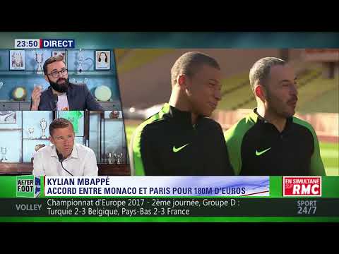 After Foot du dimanche 27/08 – Partie 3/3 - Kylian Mbappé au PSG pour 180 millions d'euros