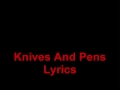 Black Veil Brides - Knives And Pens + Lyrics ...