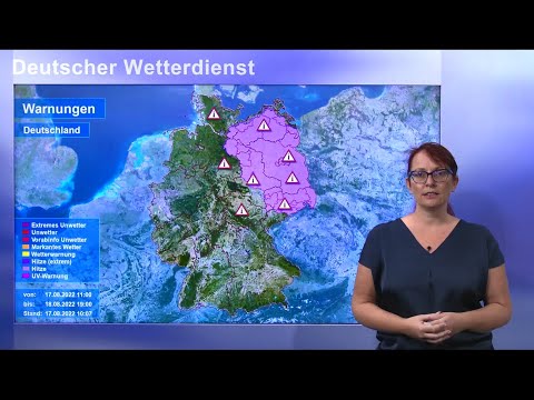 17.08.2022 Unwetterinformation - Deutscher Wetterdienst (DWD)