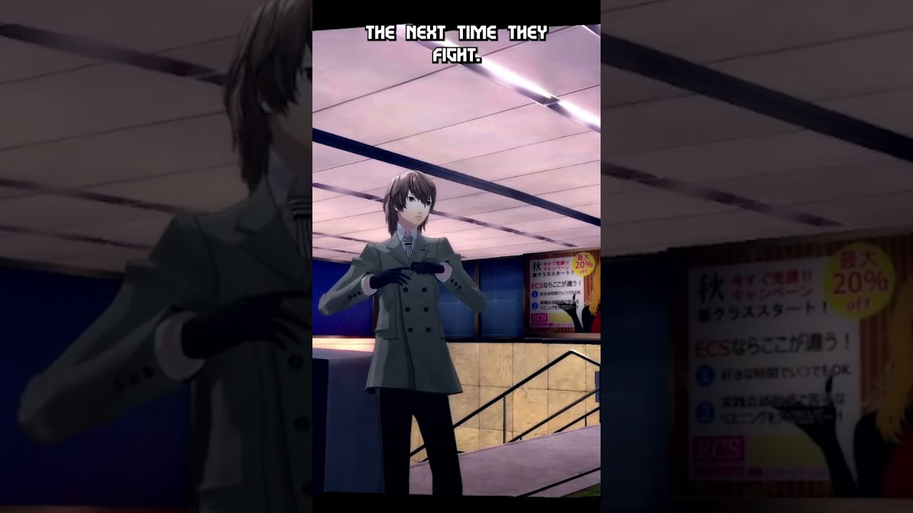 Did You Know They Change Akechi Scene In The Anime