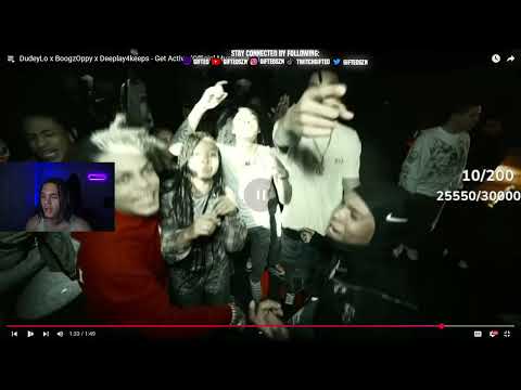 Gifted Reacts To DudeyLo x BoogzOppy x Deeplay4keeps - Get Active (Official Music Video)