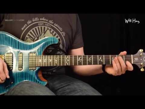 Ramble On - Led Zeppelin guitar tutorial part 3 - Distorted/lead track